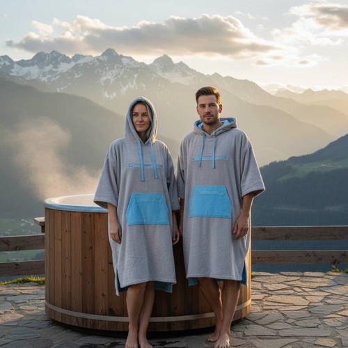 Badeponcho unisex - badeponcho,