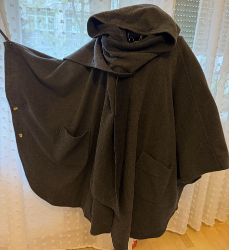 Hochwertiges woll cape - woll-cape, /