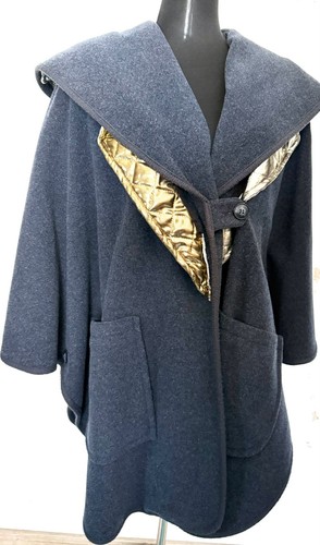 Damen cape mantel poncho - mantel, gr