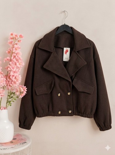 Damen cropped jacke - damen,