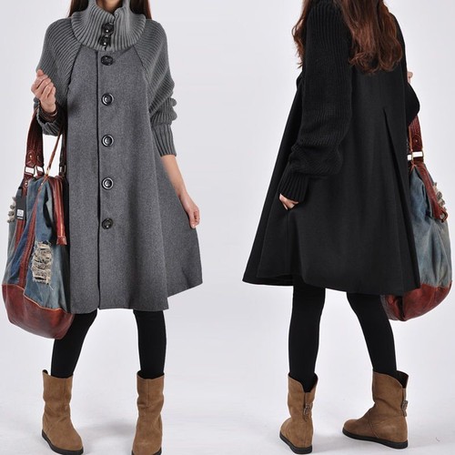 Damen herbst mantel - mantel, parka