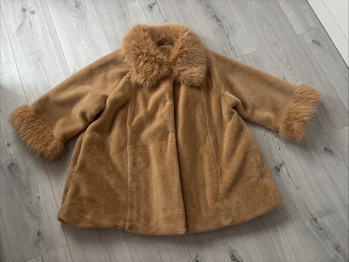 Fake fur jacke mit - fur, l