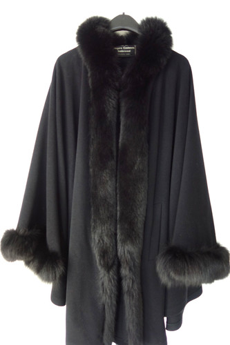 Prächtiges poncho cape - ,