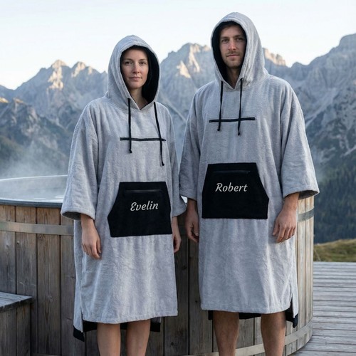 Badeponcho unisex - badeponcho,