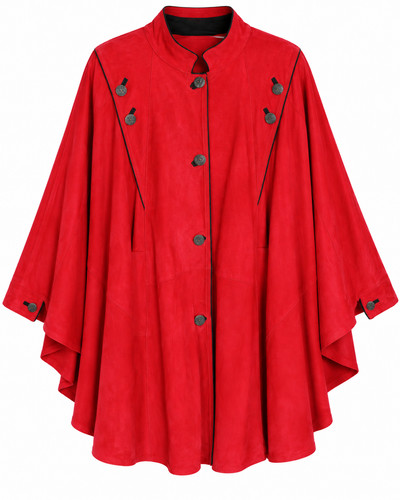Damen kurzmantel poncho aus - damen,