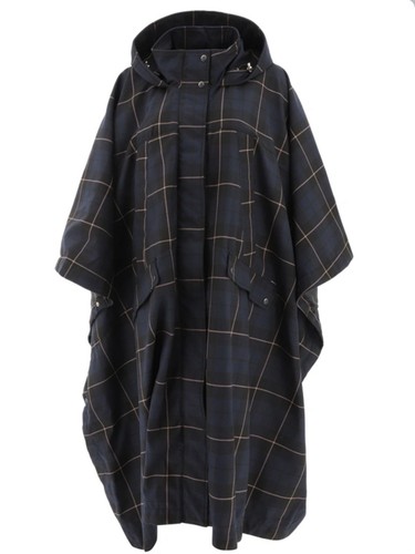 Woolrich meade tartan cape - woolrich,