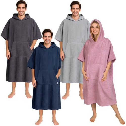 Frottee badeponcho damen - badeponcho,