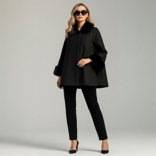 Mantel poncho damen - mantel-poncho, boxy-jacke